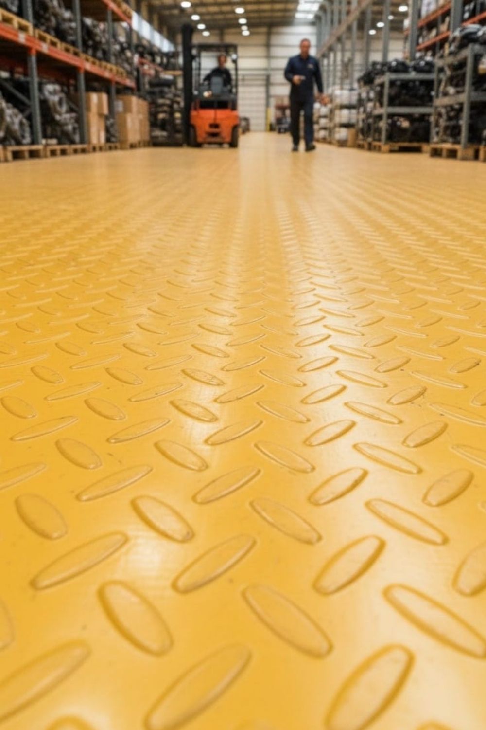 Piso Antiderrapante Hule Gimnasio Tapete PVC 1.6x3.0m Uso Pesado