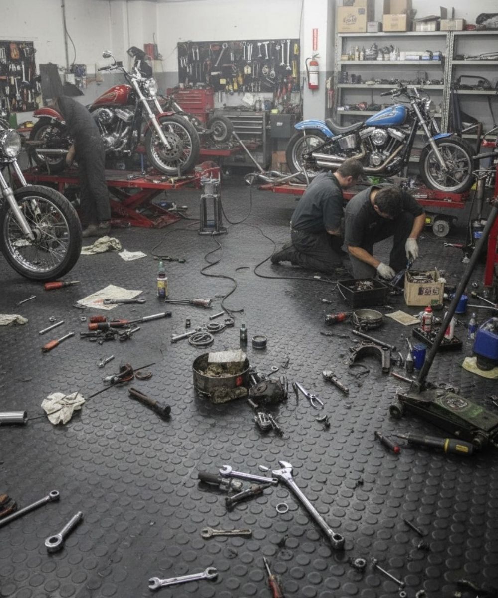 Piso Antiderrapante Hule Gimnasio Tapete PVC 1.6x3.0m Uso Pesado