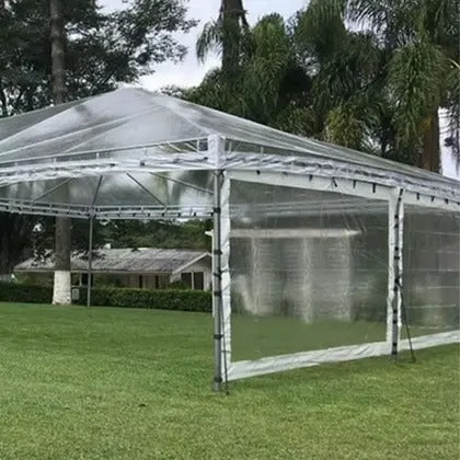 Hule cristal transparente calibre 2.5 — 1.40 m de ancho