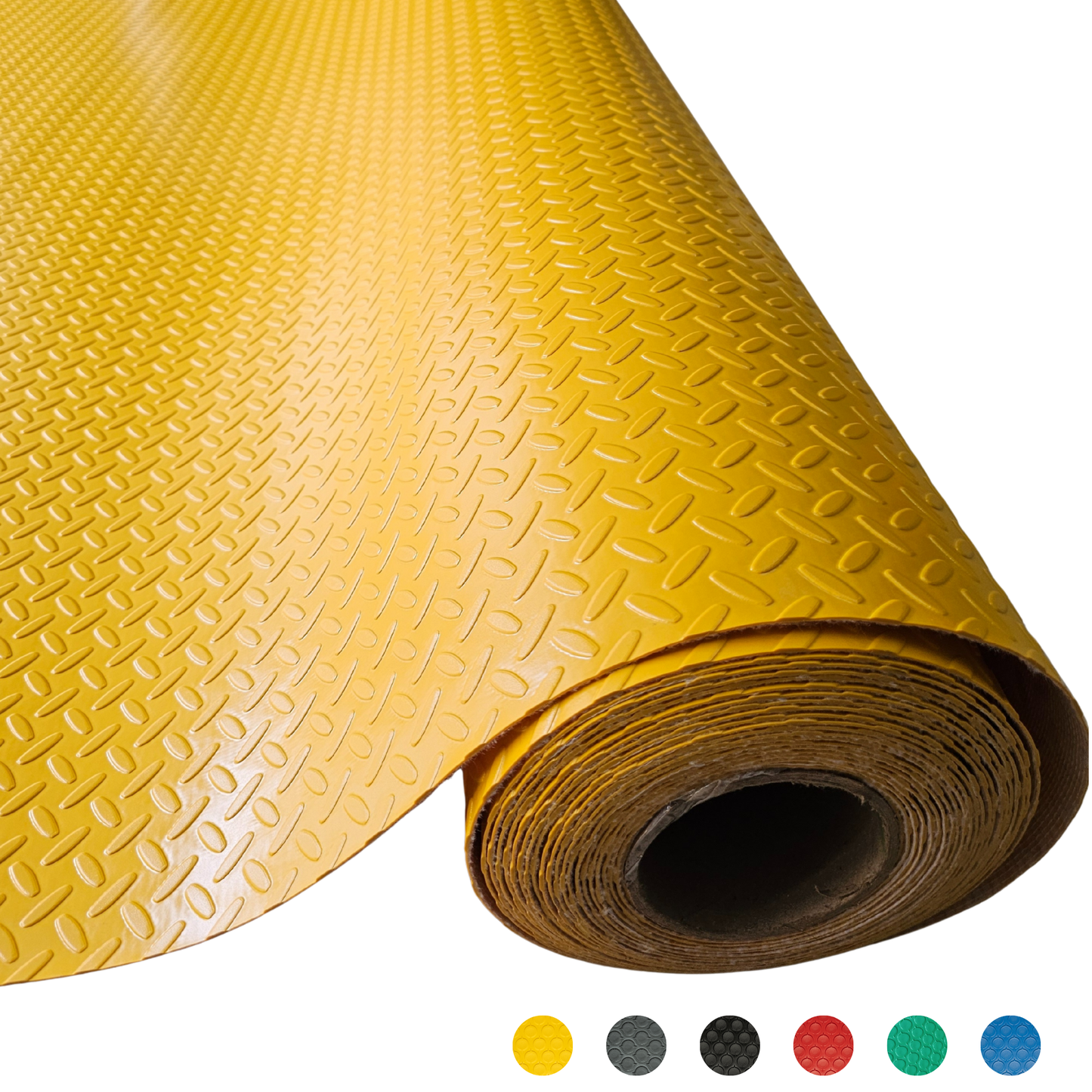 Piso Antiderrapante de Uso Rudo PVC Textil 1.6x2m Gimnasio Taller Rampas Industrial Alta Resistencia