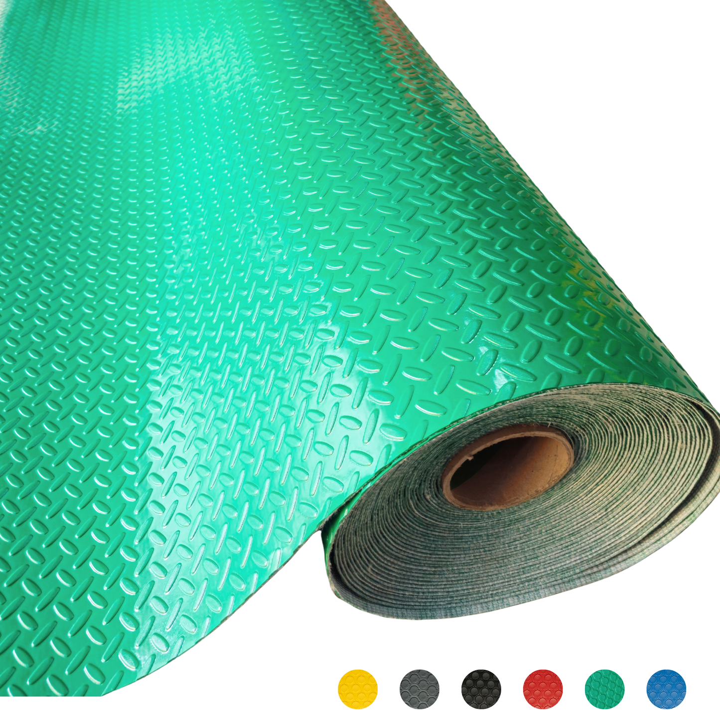 Piso Antiderrapante de Uso Rudo PVC Textil 1.6x2m Gimnasio Taller Rampas Industrial Alta Resistencia